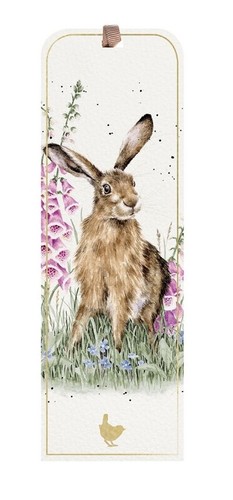 Wrendale bookmark hare - wrendale, wild