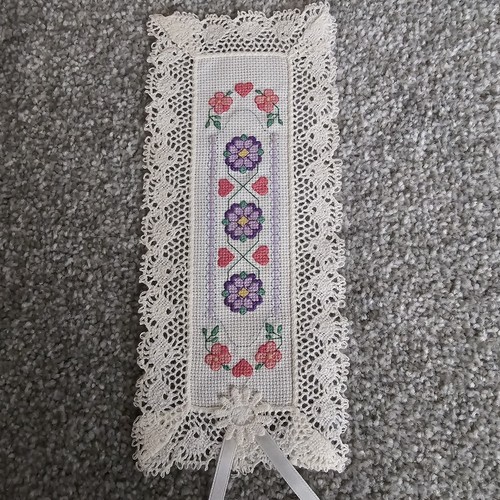 Cross stitch embroidered - cross-stitch,