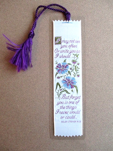 Bookmark might not - see, you