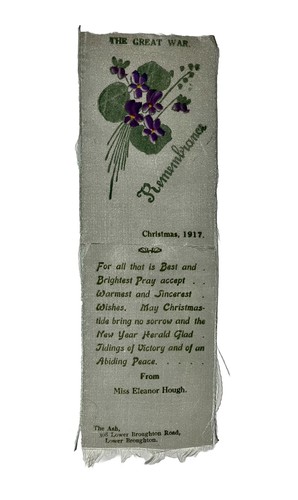 1917 remembrance xmas silk - 1917,