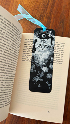 Cat bookmark printed - 3d,