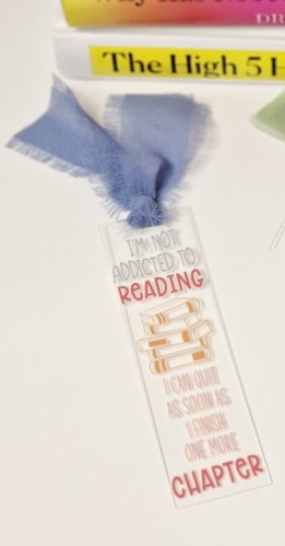 Bookmark with ribbon - , dtf