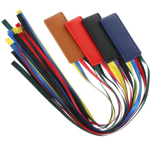 Pcs leather ribbon bookmark - pcs,