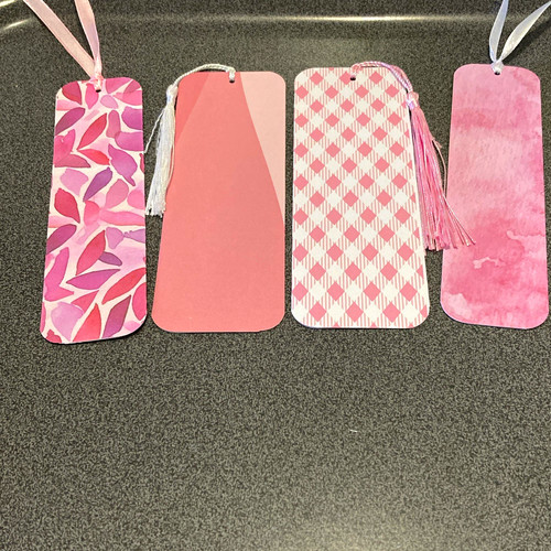 Set pink white handmade - set,