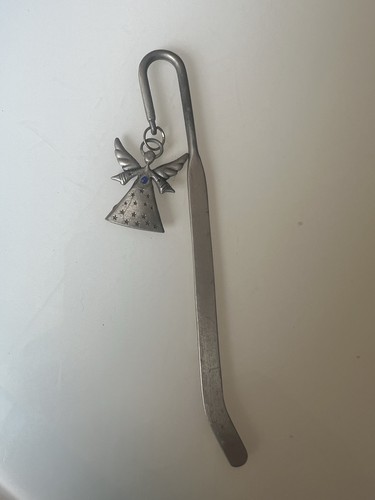 Vintage pewter angel - vintage,