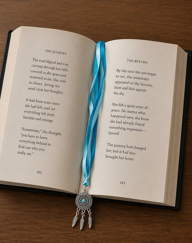 Blue dreamcatcher divider - blue,