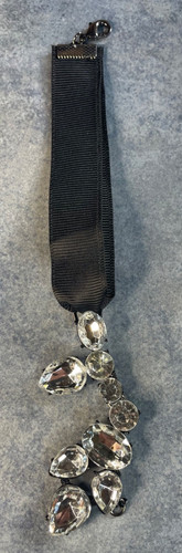 Vintage style black ribbon - style,